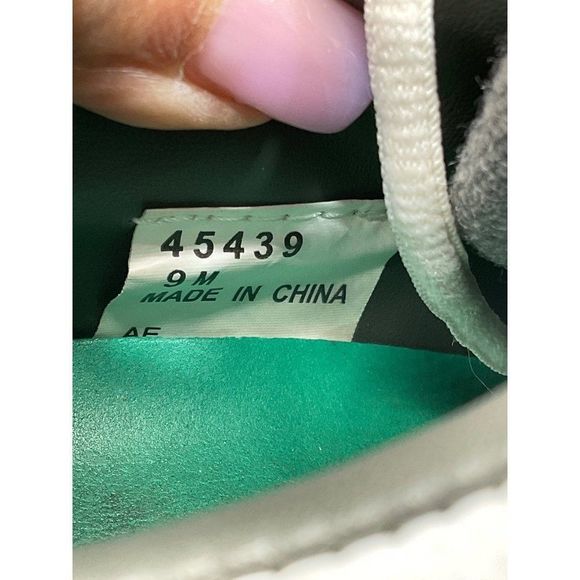 FOOTJOY Golf Shoes 9M GreenJoys 45439 Men's White Leather Soft Spike Cleats - Picture 6 of 7